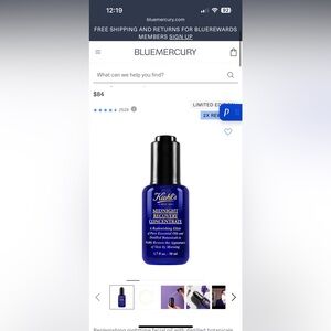 Kiehl's Midnight Recovery concentrate - BNIB